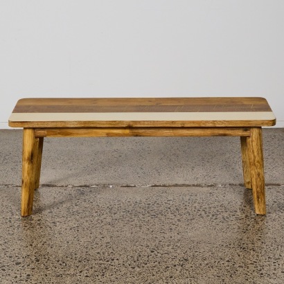 A Modern Wooden Bench
