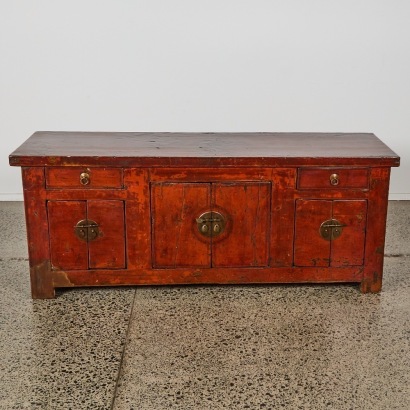 An Asian Handmade Solidwood Sideboard