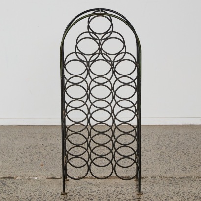 A Rustic Floorstanding Wine Rack