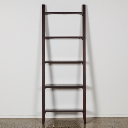A Wall Leaning 5 Tier Shelf