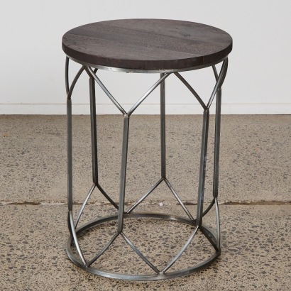 A Le Forge Diego Industrial Side Table