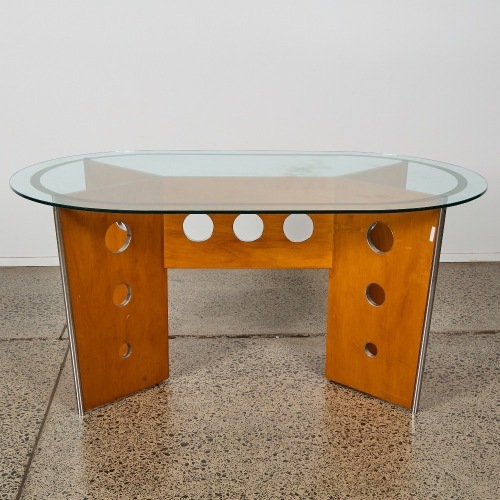 A Modernist table in the Style of Nicolo Castellini Baldissera Tavolo