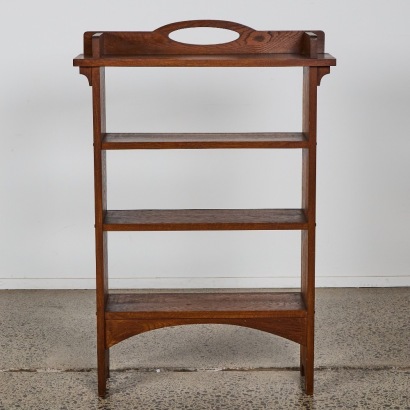 An Oak Arts & Crafts Book Shelf