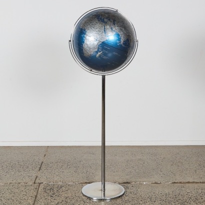 A Floor Standing Terrestrial Globe