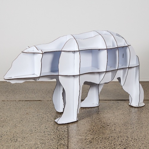 A Ibride Polar Bear Bookshelf