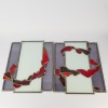 A Pair of Stained-Glass Art Wall Hangings