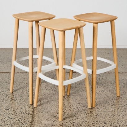 A Trio of Pedrali &sbquo;&Auml;&uacute;Babila&sbquo;&Auml;&ugrave; Stools By Ode Fioravanti