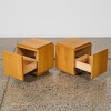 A Pair of Japandi Side Tables - 2