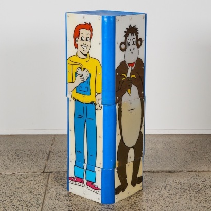 A Georgie Pie Outdoor Playground Puzzle Spinners, c. 1980's