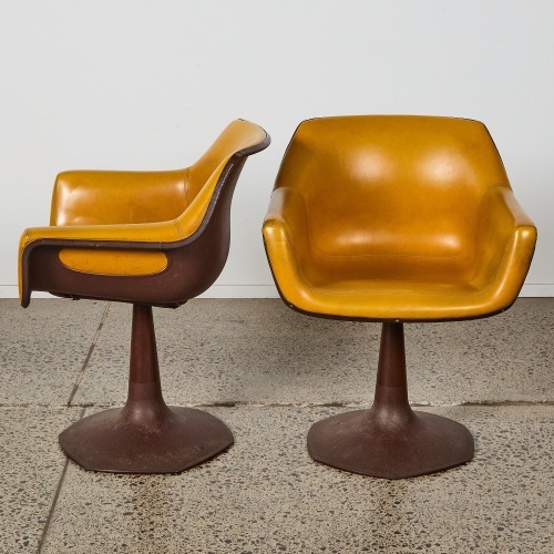 A Pair of Sebel Tube Chairs c. 1960s