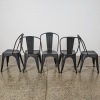 A Set of Tolix Style Dining Chairs - 2