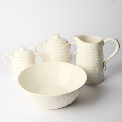 Four Serving Vessels from a French Country Collections