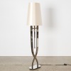 A Sculptural Mirrored Floor Lamp - 2