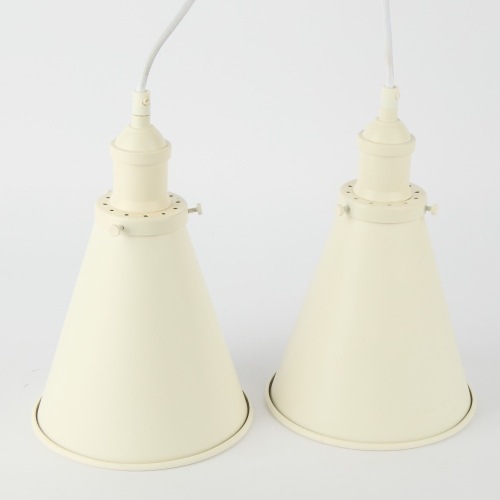 A Pair of Contemporary Pendant Lamps