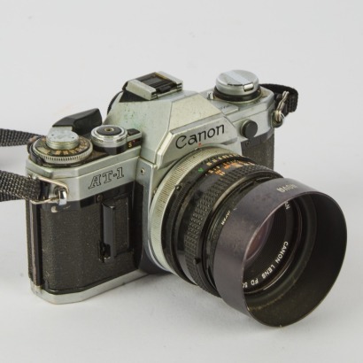 A Canon AT-1 SLR Film Camera