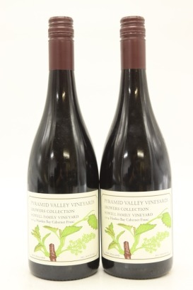 (2) 2014 Pyramid Valley Vineyards 'Growers Collection' Howell Family Vineyard Cabernet Franc, Hawke's Bay