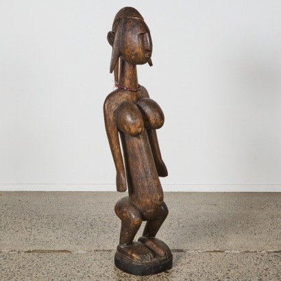 A Large Bamba Figure, West Africa