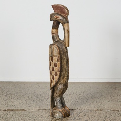 A Hornbill Carving, Africa