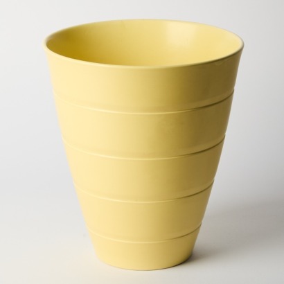 A Keith Murray Yellow Open Vase