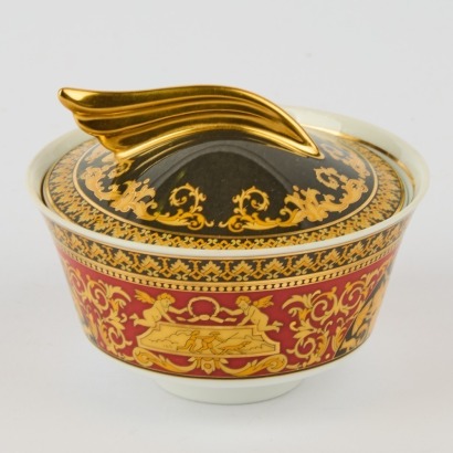 A Versace Rosenthal Sugar Bowl
