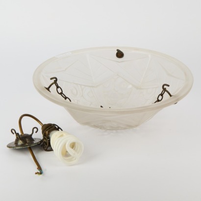 An Art Deco Pendant Light