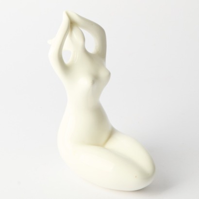A Mid-Century Ceramic Nude Figure