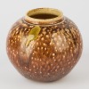 A Len Castle Salt Glazed Crum Brickworks Ovoid Vase