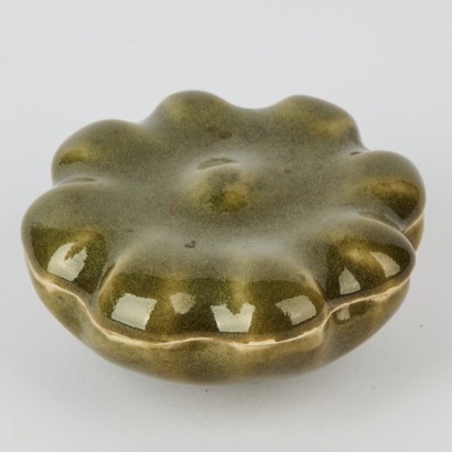 A Len Castle Celadon Lidded Box, c.1970s