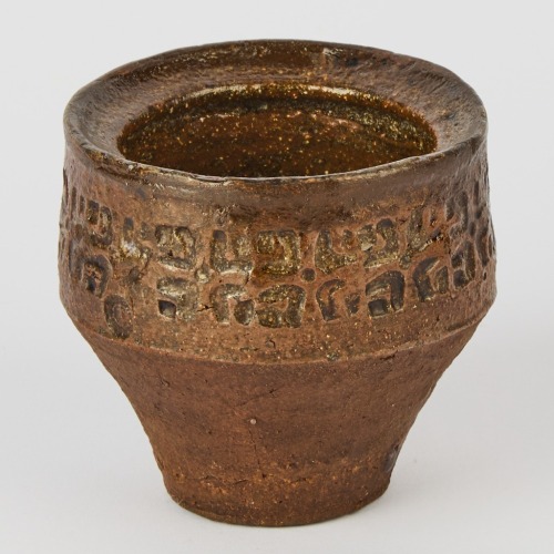 A Rare Len Castle and Theo Schoon Yunomi Cup