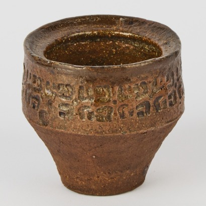 A Rare Len Castle and Theo Schoon Yunomi Cup