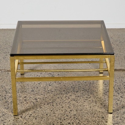 A Smokey Glass Cofee Table