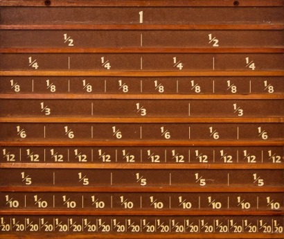 A Mid-Century Educational Fraction Board