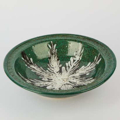 A Large Ian Dalzell Bowl with Stamped Banding