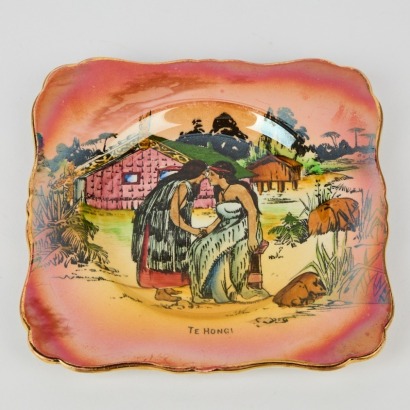 A Grimwades 'Te Hongi' Maori Plate