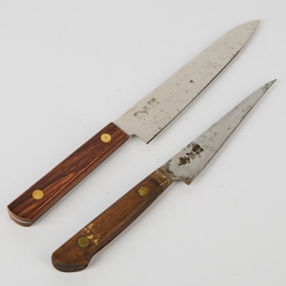 A Pair of Vintage Japanese Knives
