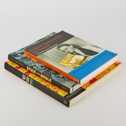 A Set of Three Comic History Books