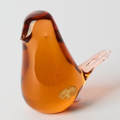 A Hand-blown Glass Bird by Wedgwood
