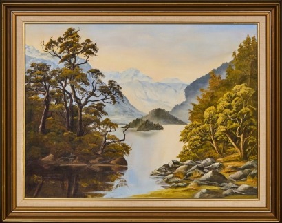 ANNE DREW Glimpse of the Routeburn