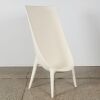 An 'Out-In' White Highback Chair by Philippe Starck and Eugeni Quitlett for Driade, Italy