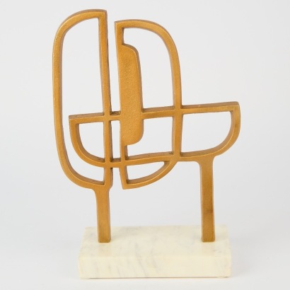 A Contemporary Metal Abstract Ornament