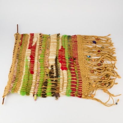 A Retro Marcrame Weaving, 1970's