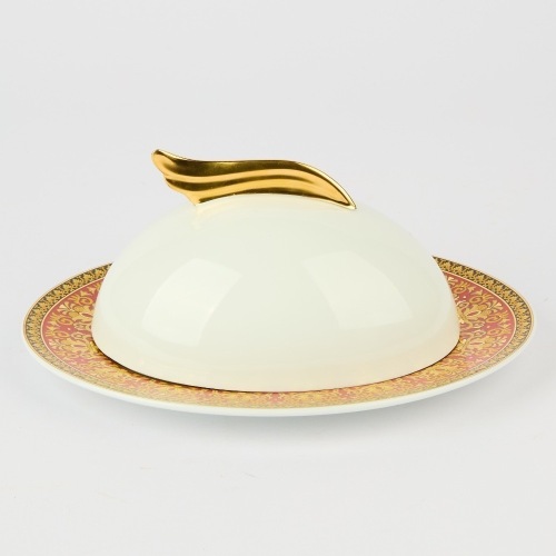 A Versace Rosenthal Butter Dish