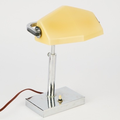 A Vintage Bankers Lamp