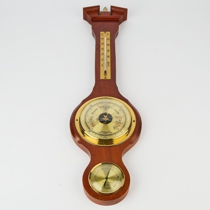 A Traditional Mahogany Weatherstation