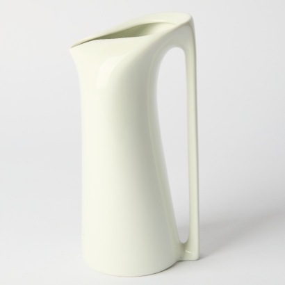 A Mid-century Porcelain Pitcher by Johan Verde for Figgjo Norway