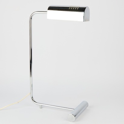 A Vintage Modernist Chrome Desk Lamp
