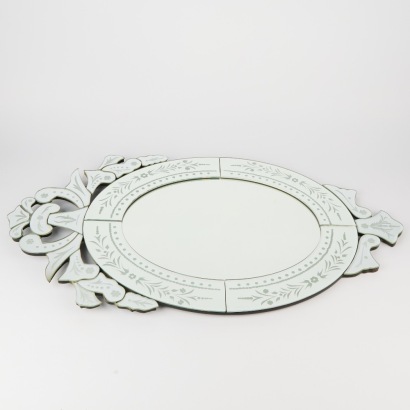 A Contempoary Venetian Style Wall Mirror