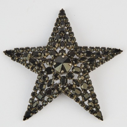 A Butler and Wilson UK Rhinestone Broach
