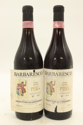 (2) 1989 Produttori del Barbaresco Pora, Barbaresco Riserva DOCG (TL)