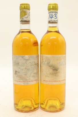 (2) 1988 Chateau Climens, Sauternes - Barsac [RP96] [JR17] (TL) (CC)